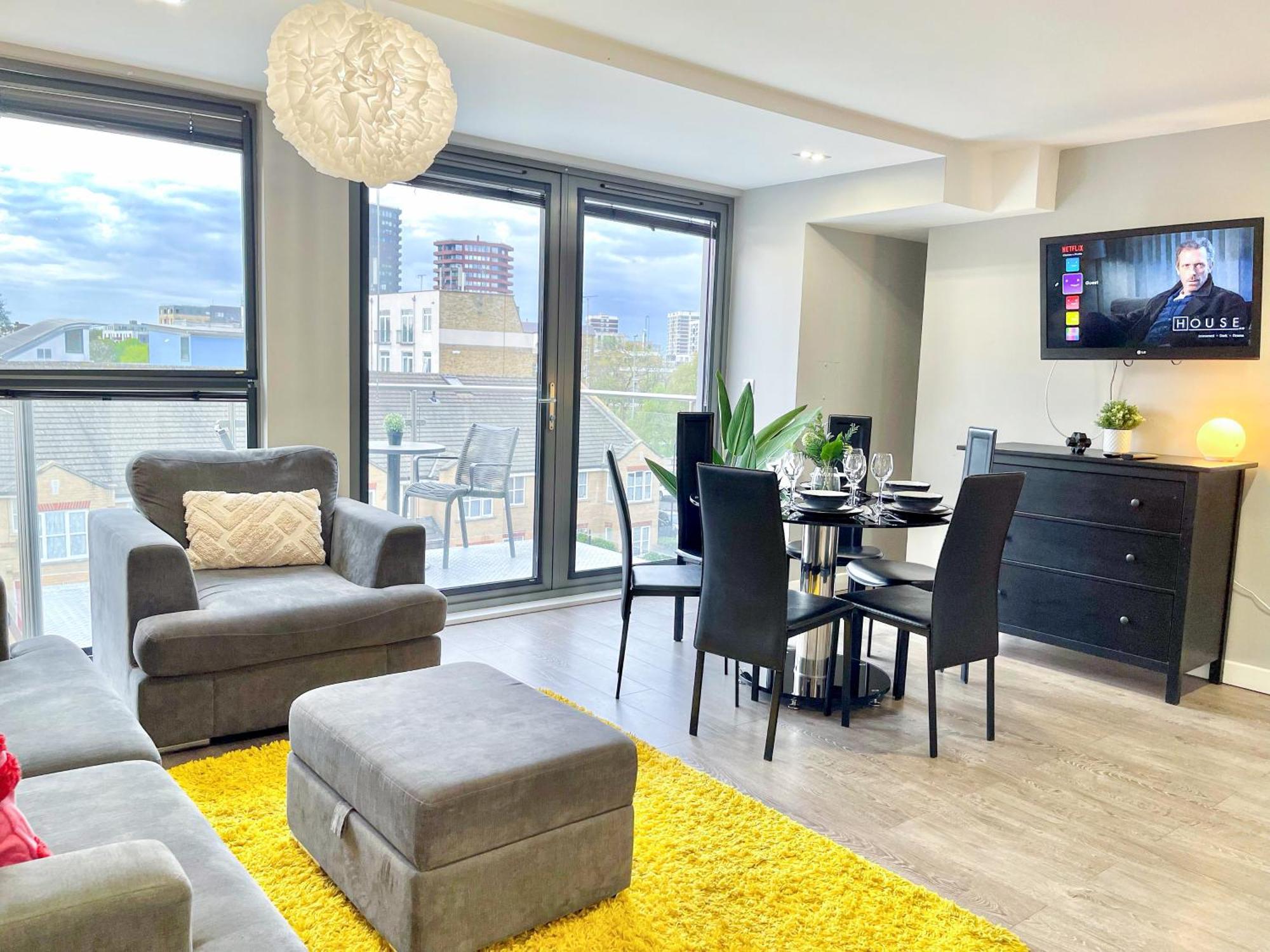 Contemporary Apartments With Private Terraces In Shoreditch, Hoxton, Islington ロンドン エクステリア 写真